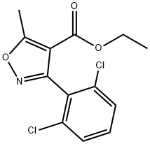 ETHYL 3-(2,6-DICHLORO-PHENYL)-5-METHYL-ISOXAZOLE-4-CARBOXYLATE price.