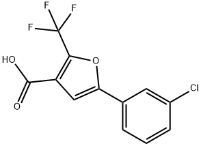 5-(3-クロロフェニル)-2-(トリフルオロメチル)フラン-3-カルボン酸 price.