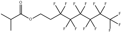 1H,1H,2H,2H-PERFLUOROOCTYL ISOBUTYRATE Struktur