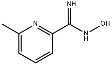 N'-Hydroxy-6-methylpyridine-2-carboximidamide Struktur