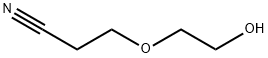 3-(2-hydroxyethoxy)propiononitrile Struktur