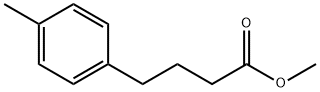 p-Methylbenzenebutyric acid methyl ester Struktur