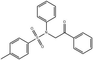 N-(Phenylacetyl)-p-toluenesulfonanilide Struktur