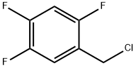 2,4,5-TRIFLUOROBENZYL CHLORIDE Structure