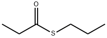 S-propyl propanethioate Struktur