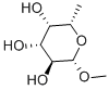 METHYL BETA-L-FUCOPYRANOSIDE Struktur