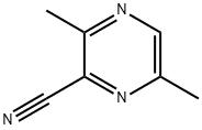 3,6-diMethylpyrazine-2-carbonitrile Struktur