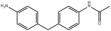 N-acetyl-4,4'-diaminodiphenylmethane Struktur