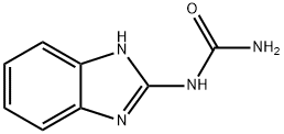 2-BENZIMIDAZOLYLUREA Struktur