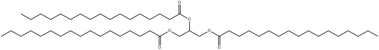 1,2,3-Propanetriyl triheptadecanoate Struktur