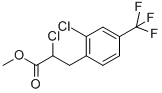 METHYL 2-CHLORO-3-[2-CHLORO-4-(TRIFLUOROMETHYL)PHENYL]PROPANOATE Struktur