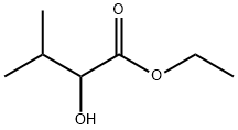 2-Hydroxy-3-methylbutanoic acid ethyl ester Struktur