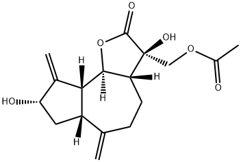 solstitialin A 13-acetate Struktur