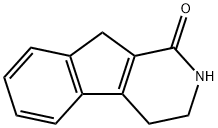 1H-Indeno[2,1-c]pyridin-1-one,  2,3,4,9-tetrahydro- Struktur