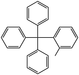 1-Methyl-2-triphenylmethylbenzene Struktur