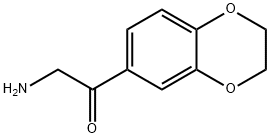 2-AMINO-1-(2,3-DIHYDRO-BENZO[1,4]DIOXIN-6-YL)-ETHANONE Struktur