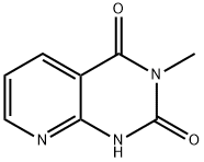 3-METHYL-PYRIDO[2,3-D]PYRIMIDINE-2,4(1H,3H)-DIONE Struktur