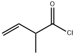 3-Butenoyl chloride, 2-Methyl- Struktur