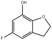 5-氟-2,3-二氫苯并呋喃-7-醇, 245762-37-2, 結構式