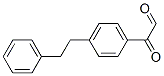 1-(p-Phenethylphenyl)glyoxal Struktur