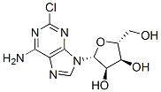 2-Chloroadenosine Struktur