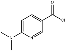 3-Pyridinecarbonyl chloride, 6-(dimethylamino)- (9CI) Struktur