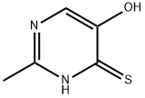 4(1H)-Pyrimidinethione, 5-hydroxy-2-methyl- (8CI,9CI) Struktur