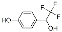 4-(2,2,2-trifluoro-1-hydroxyethyl)phenol Struktur