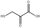 Propanoic acid, 3-mercapto-2-oxo- Struktur