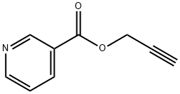 PROP-2-YNYL NICOTINATE Struktur