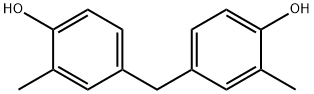 4,4'-DIHYDROXY-3,3'-DIMETHYLDIPHENYLMETHANE Structure