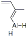 dihydro(2-methylbuta-1,3-dienyl)aluminium Struktur