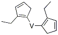 BIS(ETHYLCYCLOPENTADIENYL)VANADIUM Struktur