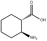 (1S,2S)-2-AMINOCYCLOHEXANECARBOXYLIC ACID Struktur