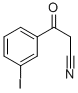 3-IODOBENZOYLACETONITRILE Struktur