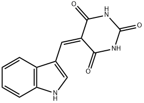 5-[(1H-indol-3-yl)methylidene]-
2,4,6(1H,3H,5H)-pyrimidinetrione Struktur