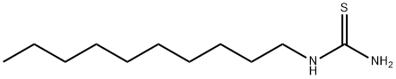 1-DECYL-2-THIOUREA Struktur