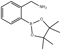 2-(4,4,5,5-Tetramethyl-1,3,2-dioxaborolan-2-yl)phenyl)methanamine Struktur