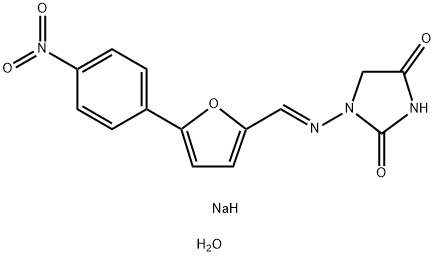 Dantrolene sodium Struktur