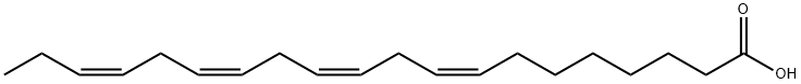 8Z,11Z,14Z,17Z-EICOSATETRAENOIC ACID Struktur