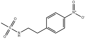 N-(4-nitrophenethyl)methanesulphonamide  Struktur