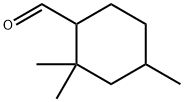 Cyclohexanecarboxaldehyde, 2,2,4-trimethyl- (9CI) Struktur