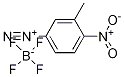 3-Methyl-4-nitrobenzenediazoniuM Tetrafluoroborate Struktur