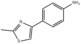 4-(2-METHYL-1,3-THIAZOL-4-YL)ANILINE Struktur