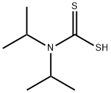 diisopropyldithiocarbamate Struktur