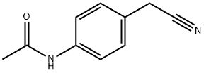 4-ACETAMIDOPHENYLACETONITRILE Struktur