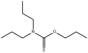 Carbamothioic  acid,  dipropyl-,  O-propyl  ester  (9CI) Struktur