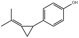 Phenol, 4-[(1-methylethylidene)cyclopropyl]- (9CI) Struktur