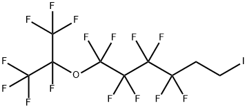 1H,1H,2H,2H-1-IODO-6-(HEPTAFLUOROISOPROPOXY)OCTAFLUOROHEXANE Struktur