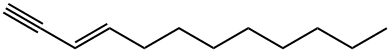 (3E)-3-Dodecene-1-yne Struktur